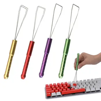 

Mechanical Keyboard Key Keycap Puller Remover Plastic Handle Cleaning Metal Tool