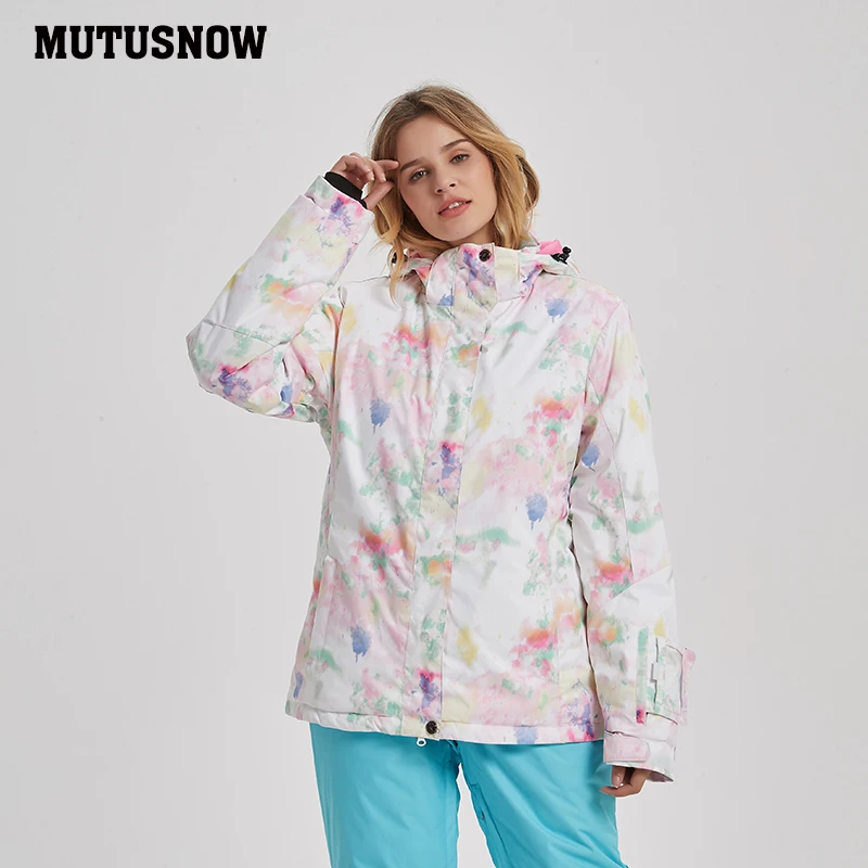 

2020 New Hot Printed Ski Suit Men Women Waterproof Skiing Snowboard Jacket Clothing skiingOutdoor Winter Snow Coats