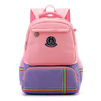 

Girls Primary Schoolbags Backpack Kids Printing School Bags Boys Waterproof Knapsack mochila escolar new