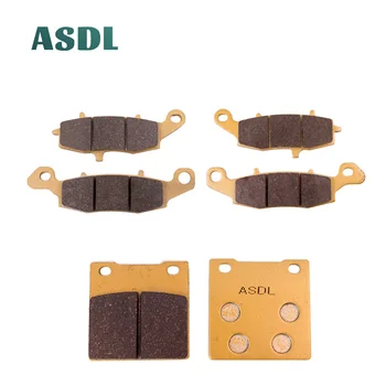 

Motorcycle Front and Rear Brake Pad For Suzuki GSX 600F 1998-2006 GSX 750F 1998-2006 GSF600 Bandit 600 00-04 SV650 1999-2002 #c