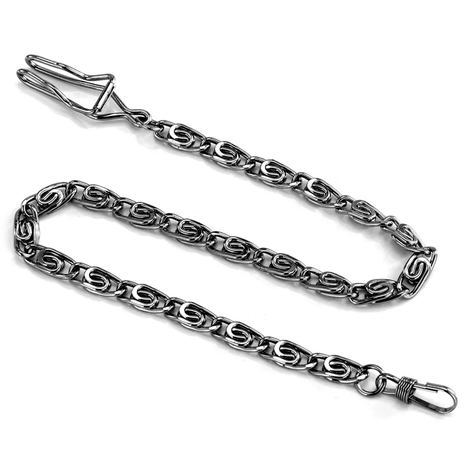 Retro Fold Twist Pocket Watch Chain