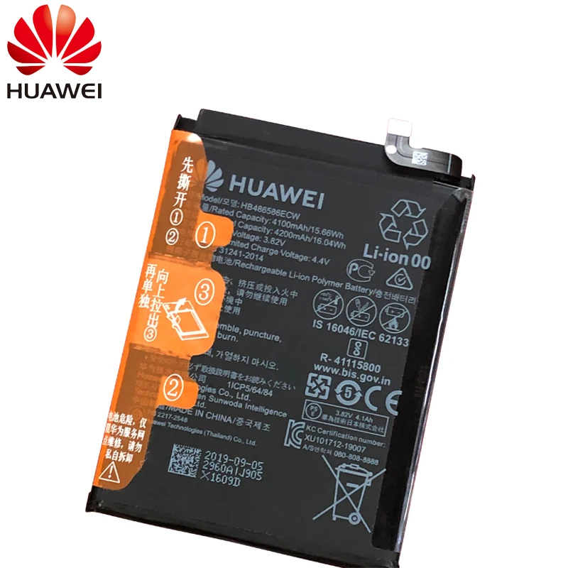 Сменный аккумулятор huawei HB486586ECW для huawei mate 30 pro, высокое качество, 4200 мАч, аккумуляторы для телефонов+ Инструменты