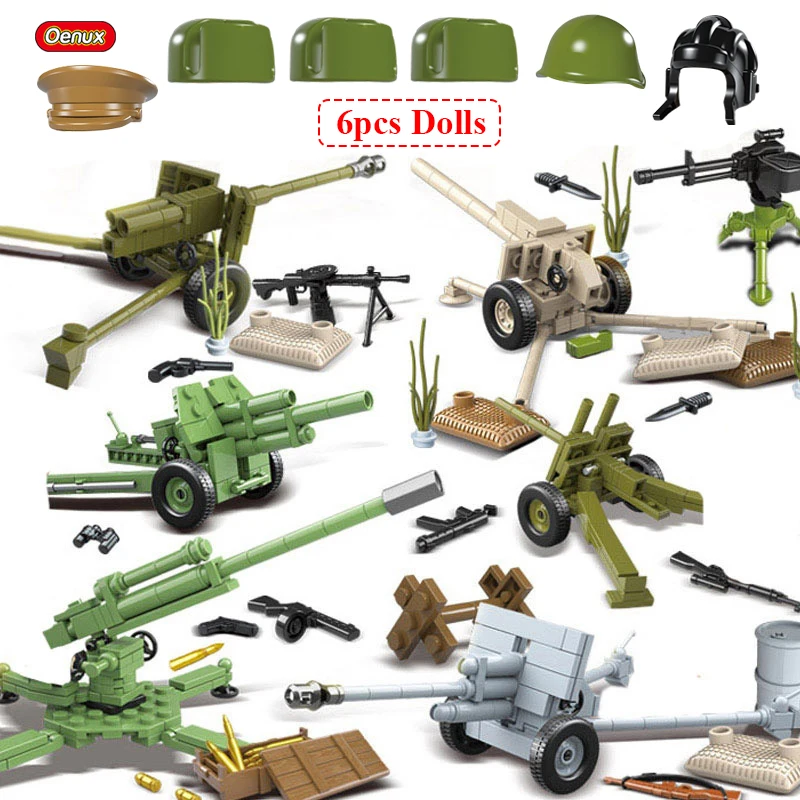 6pcs/lot Kriegschiff Militär Krieg Soldat Mini Figur Spielzeug Kinder Geschenk 