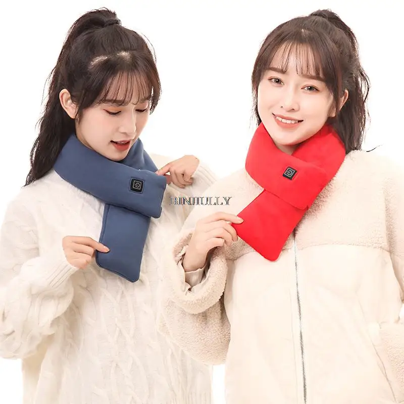 

Intelligent charging heating scarf electrothermal cervical hot compress graphene electric heating cold proof scarf