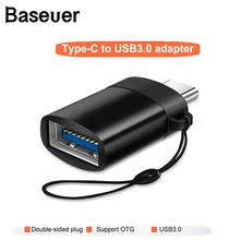 Baseuer OTG type-c к Usb C адаптер type C Usb-c 3,0 зарядный преобразователь данных для MacBook Xiaomi huawei samsung мышь диск клавиатуры