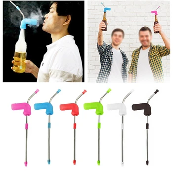 

2Pcs 2 in 1 Multifunction Beer Bongs Beer Snorkel, Beer Wine Dispenser