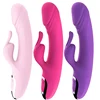 G Spot Rabbit Powerful Vibrator Sex Toys For Woman Clitoris Stimulator Double Penetration Vibrating Dildo Vagina Masturbation 1