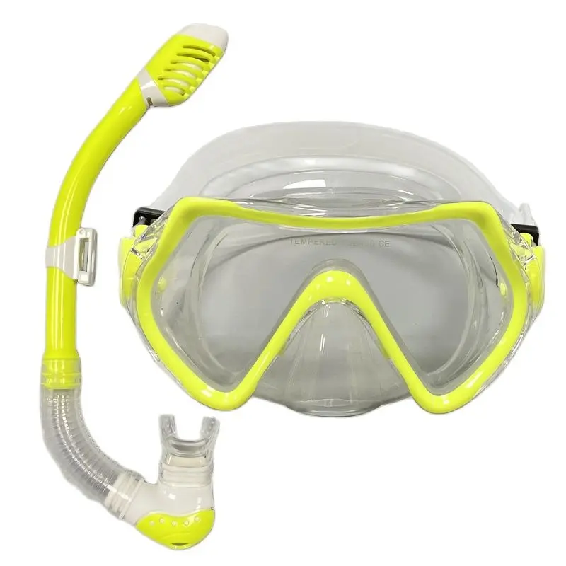 Children's professional swimming set Waterproof soft silicon glasses Swimming glasses goggles Children's diving mask breathing t