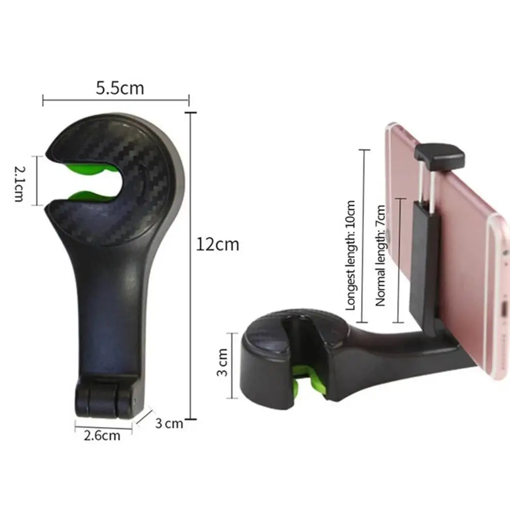 2 шт. автомобильные крючки спинки сиденья сумка вешалка держатель универсальный органайзер Автомобильный подголовник крепление крючки для хранения Зажимы 4,9