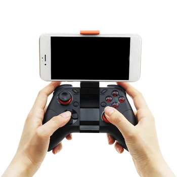 

Hot Mobile Bluetooth Gamepad Joypad Android Wireless VR Joystick Controller Smartphone Tablet PC Smart Phone Game TV Pad 5VV Hot