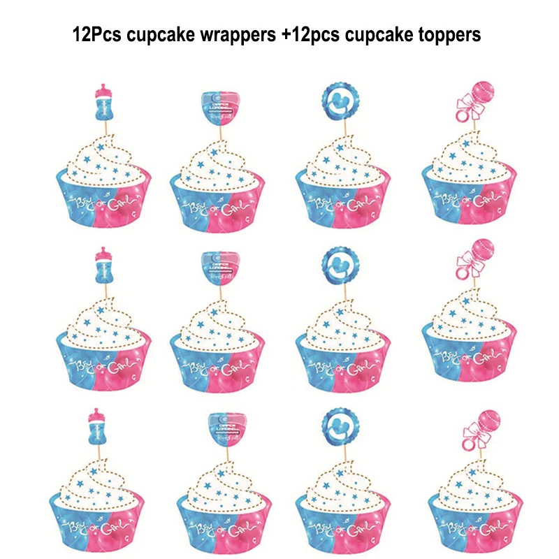12Pcs cake wrapper