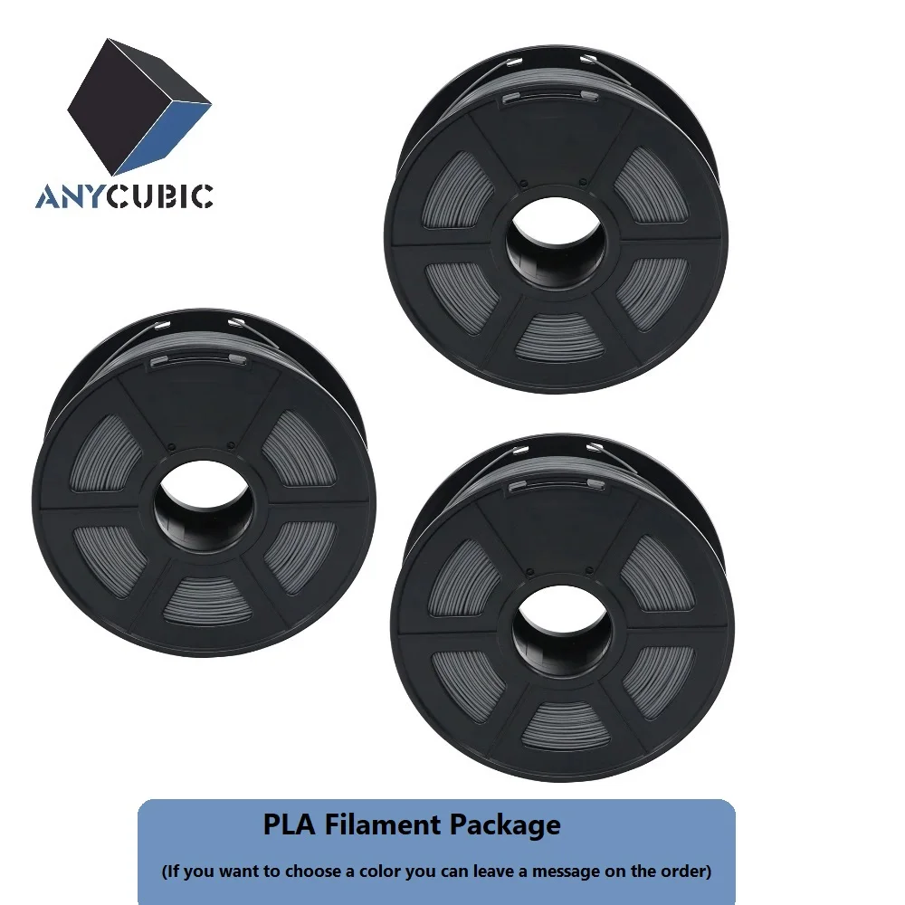 Anycubic 3D принтер PLA Fliament 2 кг/3 кг/5 кг/7 кг 1 75 мм 26 цветов в наличии сырье пластик impressora
