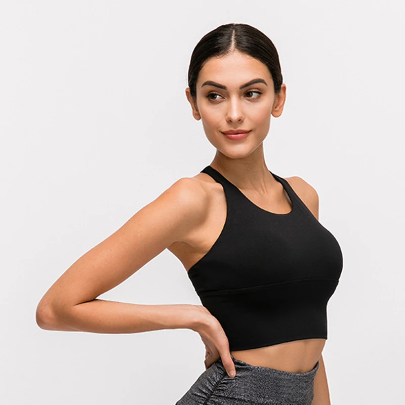 spaghetti strap yoga top