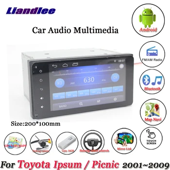 

Liandlee Car Android System For Toyota Ipsum / Picnic 2001~2009 Radio Stereo Camera BT GPS Navi MAP Navigation Screen Multimedia