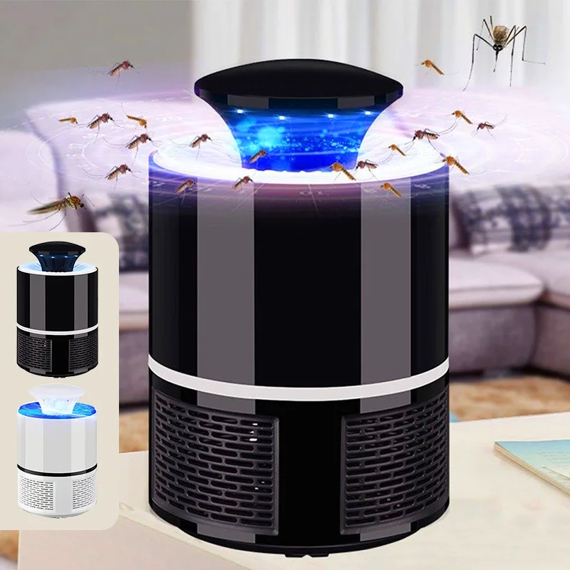 УФ электронный комарный убийца USB зарядное устройство прочный Zapper светодиодный контроль вредителей с сеткой от комаров Ловушка для помещений гостиной свет 5W