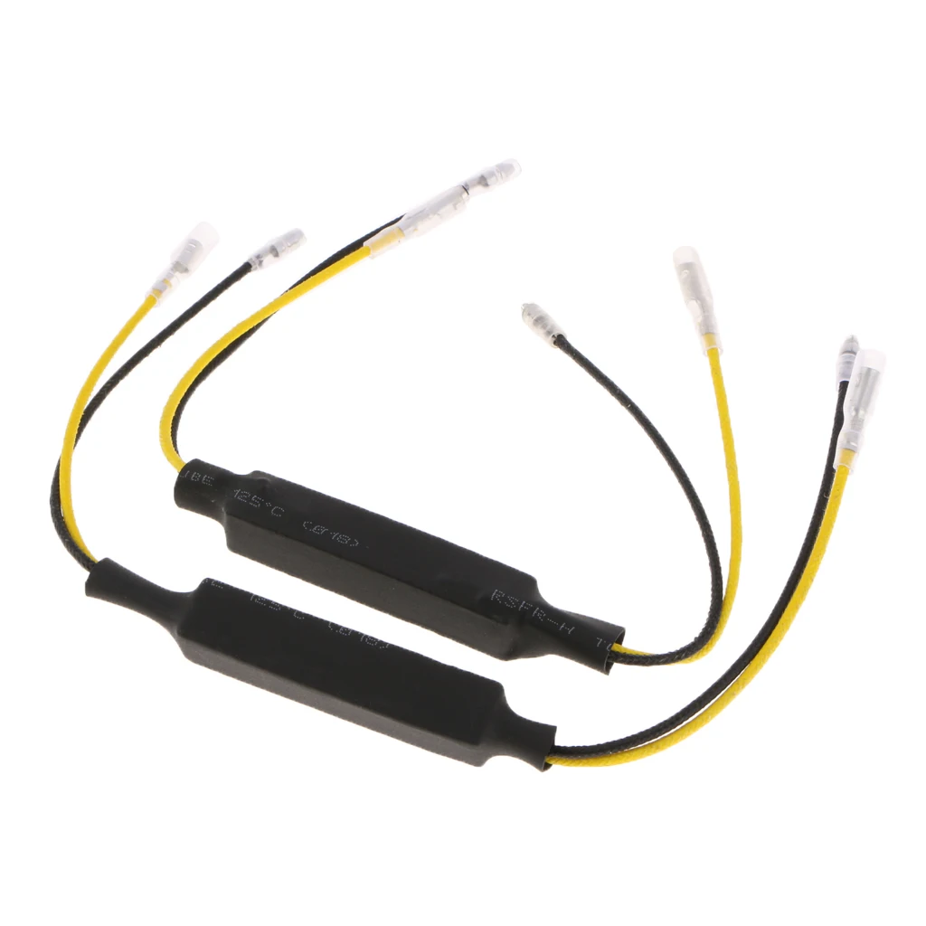 2Pcs 21W Load Resistor Decoder for Motorcycle LED Turn Signal Conversions