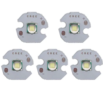 

5PCS CREE XML XM-L T6 LED U2 10W WHITE High Power LED Emitter Diode with 12mm 14mm 16mm 20mm PCB for DIY