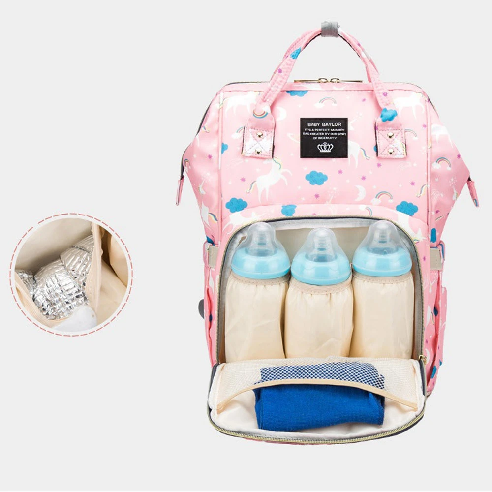 2 Pieces Sac A Langer Cactus Bebe Licorne Soin Nappy Sac Grande Capacite Sac A Dos Sac De Voyage Livraison Gratuite Dom802 Aliexpress