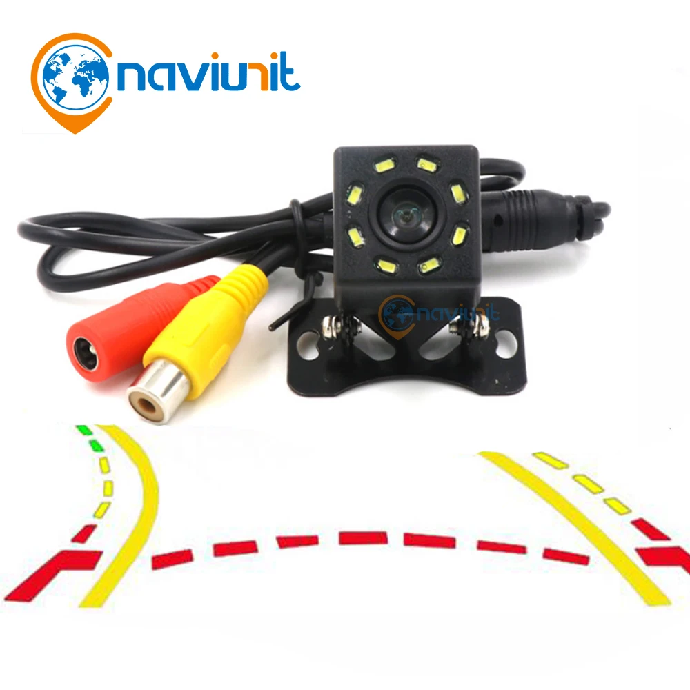 Автомобильная парковочная камера Naviunit универсальная заднего вида HD cmos 8