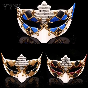 

Masquerade Masks Mascaras Halloween Men Prom Party Mask Accessories Eye Masker Venetian Masks Anonymous Masque Carnival Costume