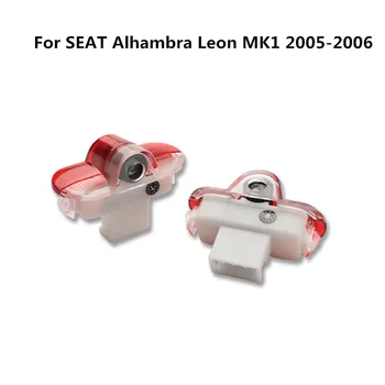 

2pcs LED Car Logo Door Light For SEAT Alhambra Leon MK1 2005-2006 Welcome Ghost Shadow Laser Decoration Lightd Accessories