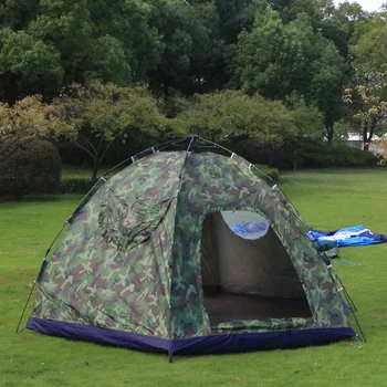 

Large model tent 5-8 people capacity camping camping tourism leisure quick open tent shade waterproof equipment 320 320 180CM