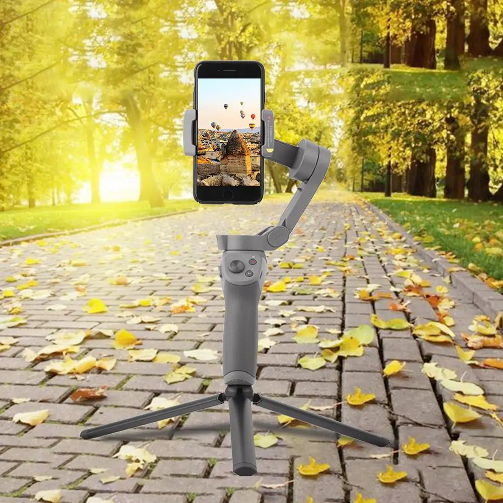 

for DJI OSMO Mobile 3 2 in 1 Extension bar Stick Telescopic Rod Tripod Feiyu Vemble Zhiyun Smooth 4 Handheld Gimbal Stabilizer