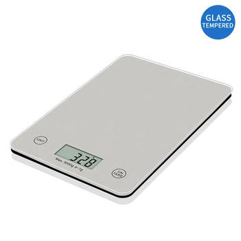 

Airmsen 11LB/5Kg Household kitchens Scale Electronic food Scale Baking Scale Meters Hardened glass Wire lengths Process