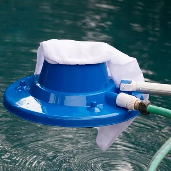 

Pool Leaf Vacuum Catcher Sucker Sweeper Swimming Pool Leaves Skimmer Bag Pond Cleaning Tool