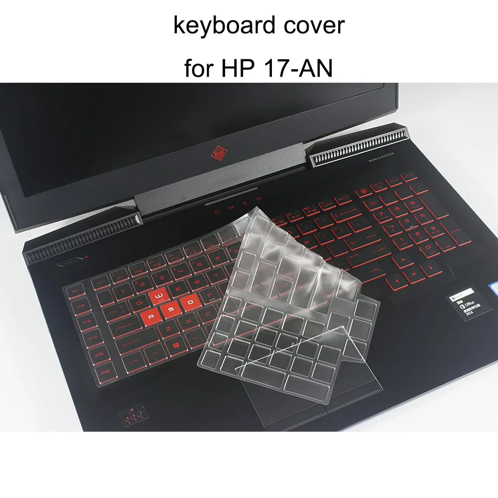 Чехлы для клавиатуры из ТПУ HP Omen 17-AN 17-an011dx 17-an012dx 17-an013dx прозрачный чехол ноутбука