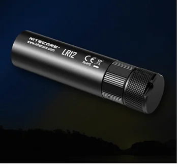 

The best in sales Nitecore LR12 portable flashlight 2 in 1 flashlight CREE XP-L HD V6 LED 1000LMs without battery 18650 outdoor
