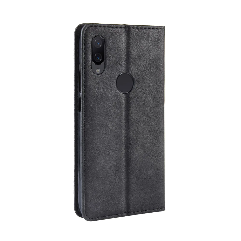 Redmi Note 7s магнитный винтажный кожаный чехол Премиум Coque для Xiaomi Redmi Note 7s Чехол 6,3 дюймов флип фривольный анти-осенний чехол