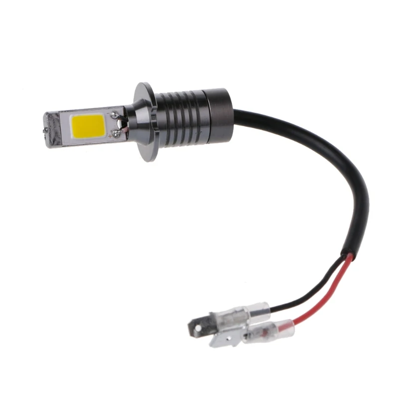 2X H3 80W Strobe Flash LED Bulbs Car Fog Driving Light Lamp Yellow Amber 3000K Aviation aluminum 3.0A±0.2A IP68 | Автомобили и