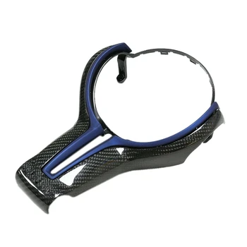 

Carbon Fiber Steering Wheel Cover+Inner Trim for Bmw M2 M3 M4 M5 M6 X5M X6M