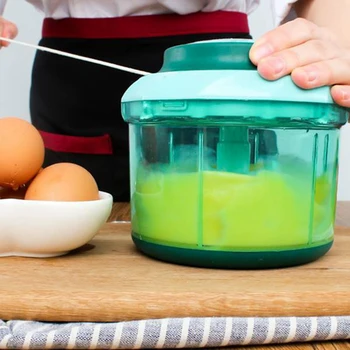 

Manual Meat Grinder Hand-Power Food Chopper Mincer Mixer Blender to Chop Meat Fruit Vegetable Shredder