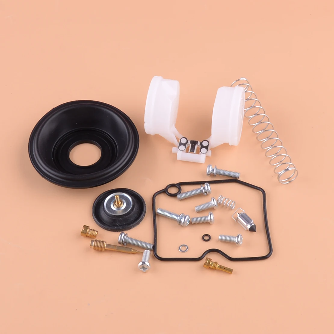 Beler M-Vn800 1Set Carburatore Riparazione Ricostruzione Kit Pistone Diaframma Galleggiante Misura Per Kawasaki Vn800 Vn 800 1995 1996 1997 1998-2006