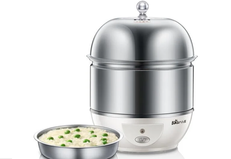 chinaguangdong Bear ZDQ-A06W1 Egg Cooker stainless steel steaming bowl Breakfast machine steamed egg maker 110-220-240V