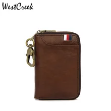 Брендовый кошелек для ключей, мини кошелек для монет, натуральная кожа,, новинка, дверные ключи, ключница, органайзер, кошелек, брелок, автомобильный держатель для ключей, чехол