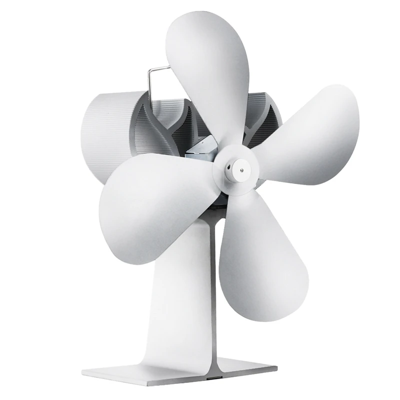 

4 Blade Heat Powered Wood Stove Fan for Log Wood Burner/Fireplace Eco Fan