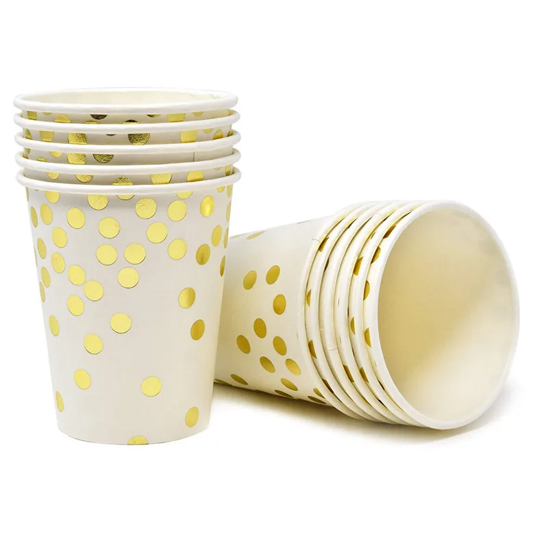 Plate paper cup paper cup set (13)