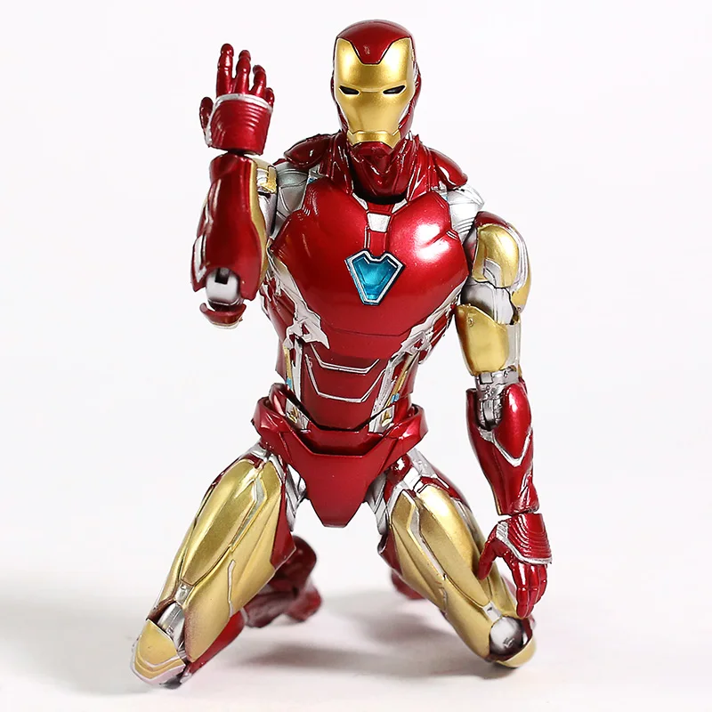 Аниме SHF Marvel Мстители 4 эндигра Железный человек MK85 мех фигурка Марка 85 модель игрушки кукла