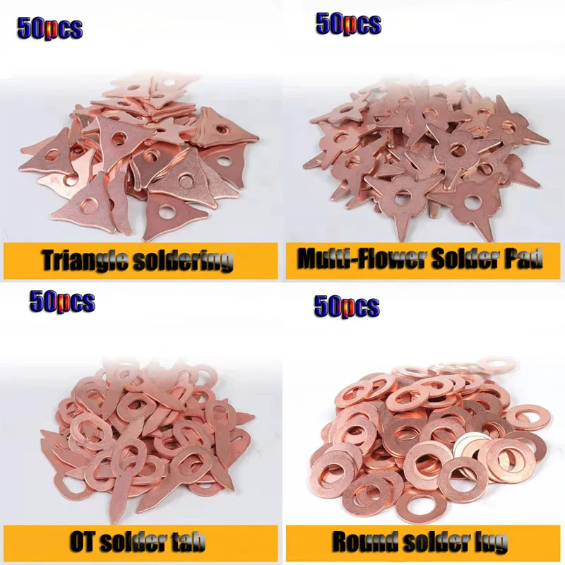 50pcs Pulling Pads Washer Kits Copper Plated Steel Consumables Accessories High Quality Suitable For Spotter Welder |