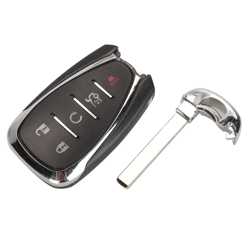 Дистанционный ключ jingyuqin для Chevy Chevrolet Traverse Equinox Malibu Cruze Spark Camaro- 5 кнопок автомобильный смарт ключ-брелок