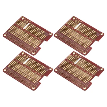 

4Pcs DIY Prototype Hat Shield Extension Board for Raspberry Gpio Board with Screws for Raspberry Pi 3/2 Model B+