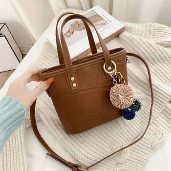 

Retro Stone Pattern Handbags For Women 2020 Luxury Designer Quality Leather Messenger Shoulder Bag New Ladies Shopping Tote Bags