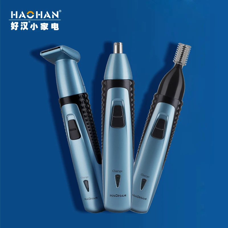 

Multi-functional Nose Hair Trimmer Three-in-One Electric Eyebrow Trimmer rechargeable Men electric sideburns eyebrow trimmer