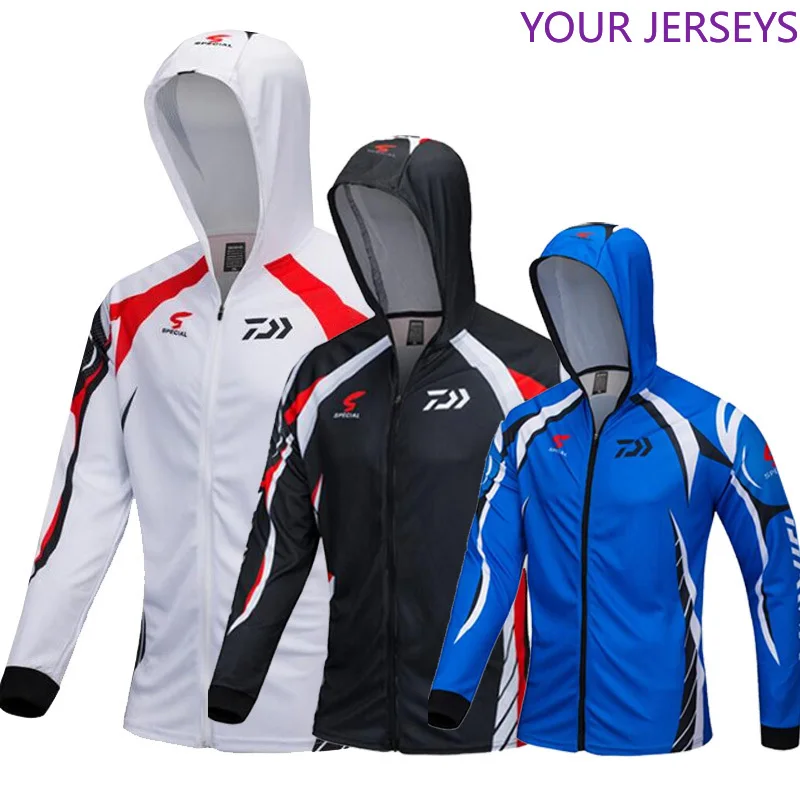 

2020 2020 DAIWA Unisex Hat Mask Fishing Clothing Anti Sunscreen UV Fishing Shirts Sports Clothes Hiking Long Sleeve Fishing Hood
