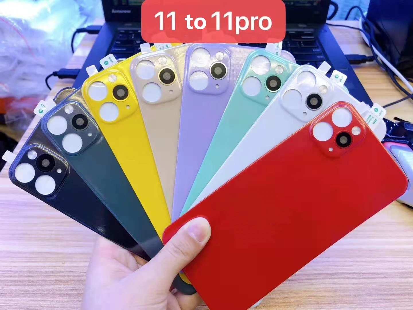 Seconds Change Back Glass For Iphone X Xs Max Xr 11 To 11 Pro 11 Pro Max With Camera Lens Sticker Modified Camera Back Cover Screen Protectors Aliexpress