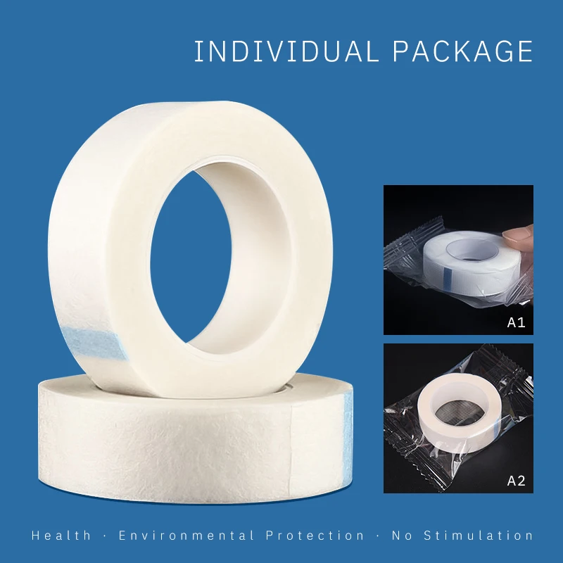 

SONGLASHES Eyelash Extension Makeup 6PCS/Lot Breathable Easy to Tear Individual Package Micropore Medical Tape Non-woven fabri