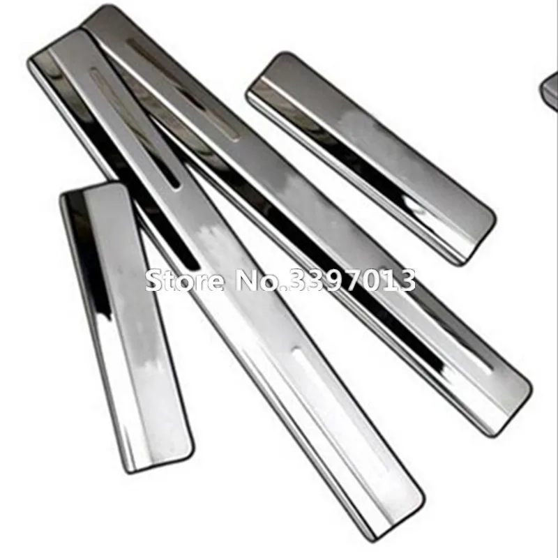 Стайлинг автомобиля высококачественные пороговые накладки из нержавеющей стали